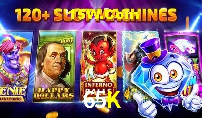 Tela de boas-vindas e lobby de jogos do aplicativo 65K